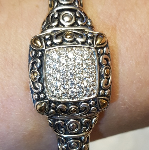 ⚠⚠SOLD⚠⚠ John Hardy 14K Gold /Sterling Bracelet - Picture 7 of 8